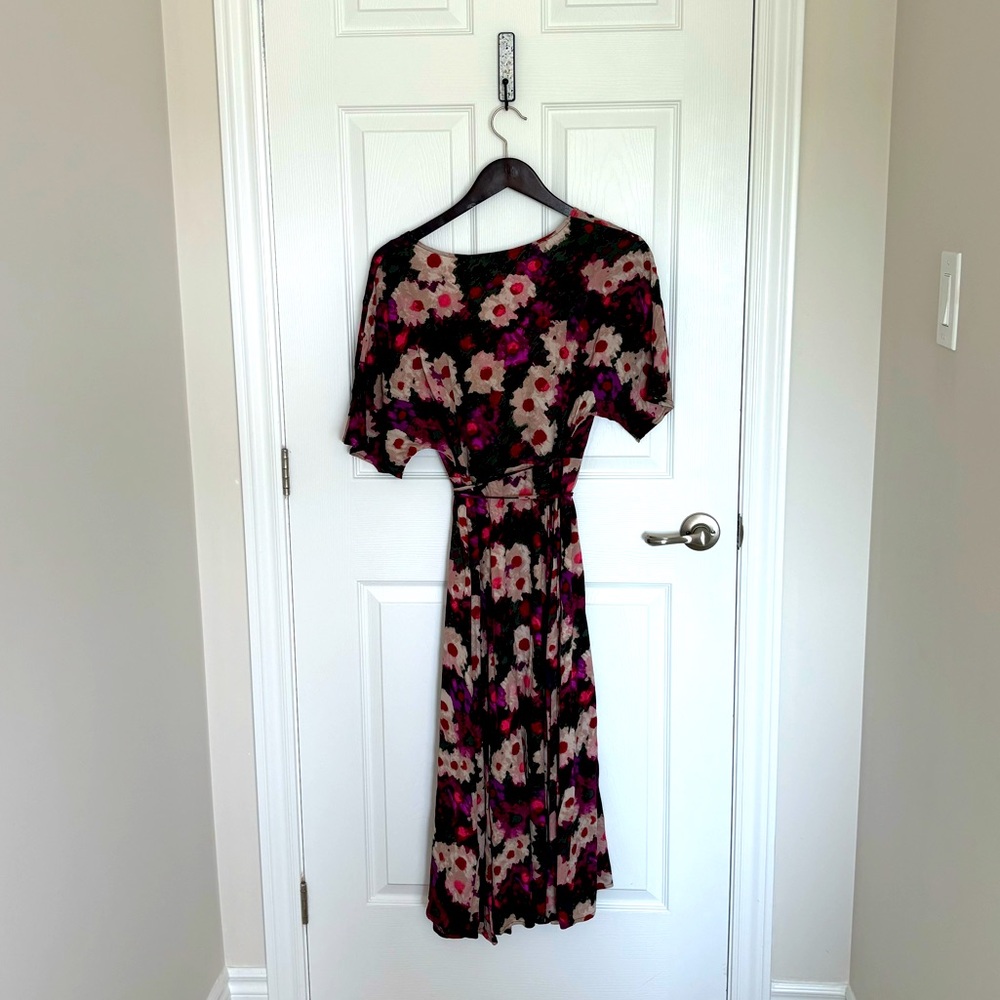 New With Tags! Reitman's Floral Print Wrap Dress